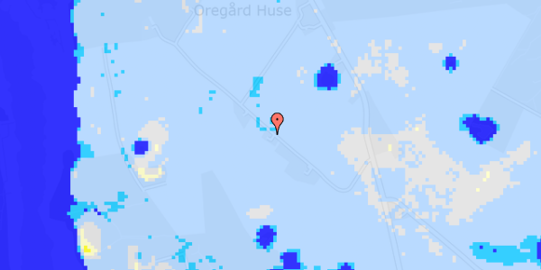 Ekstrem regn på Oregaardsvængevej 5