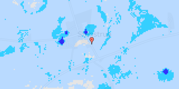 Ekstrem regn på Smidstrupvej 42