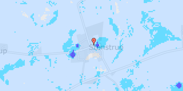 Ekstrem regn på Smidstrupvej 57