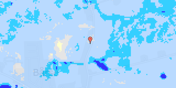 Ekstrem regn på Sneserevej 43