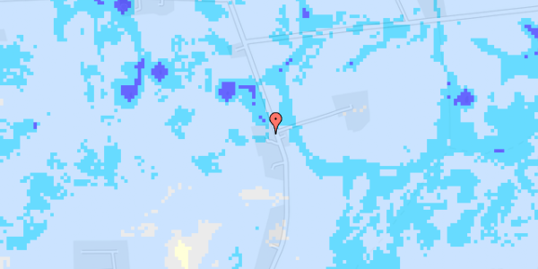 Ekstrem regn på Sneserevej 55