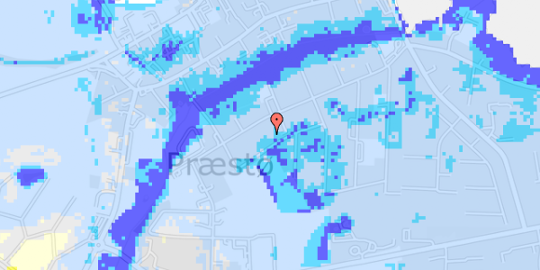 Ekstrem regn på Stadionvej 11