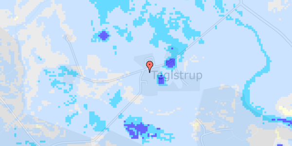 Ekstrem regn på Teglstrupvej 7