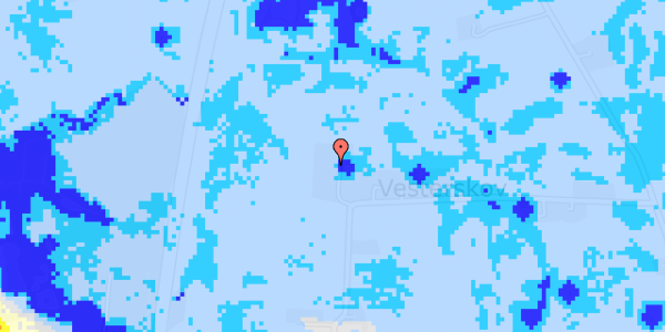 Ekstrem regn på Vesterskovvej 5