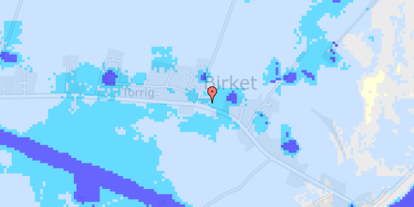 Ekstrem regn på Bandholmvej 43