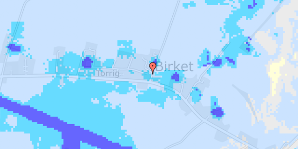 Ekstrem regn på Poppel Allé 18