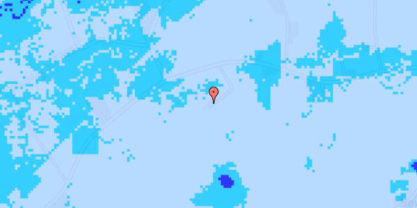 Ekstrem regn på Rosningvej 70