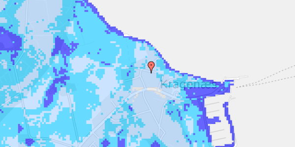 Ekstrem regn på Strandparken 8