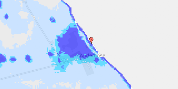 Ekstrem regn på Andemosevej 35