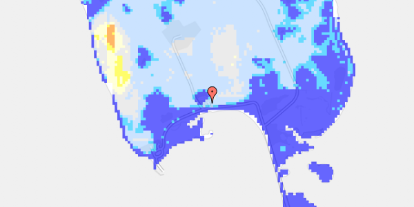 Ekstrem regn på Skaløvej 41