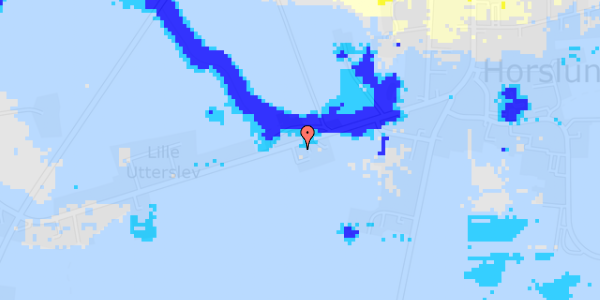 Ekstrem regn på Bryggerivej 25B