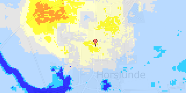 Ekstrem regn på Hovedgaden 31