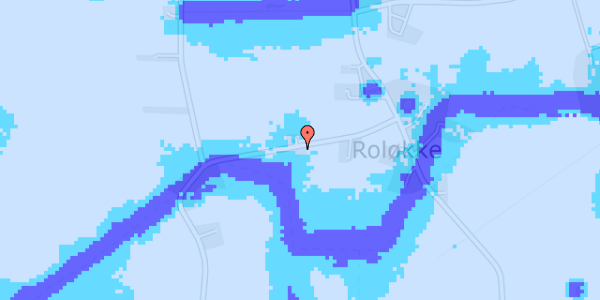 Ekstrem regn på Bymøllevej 9