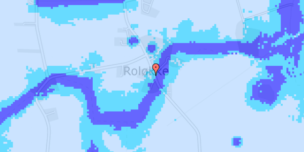 Ekstrem regn på Oddevej 57