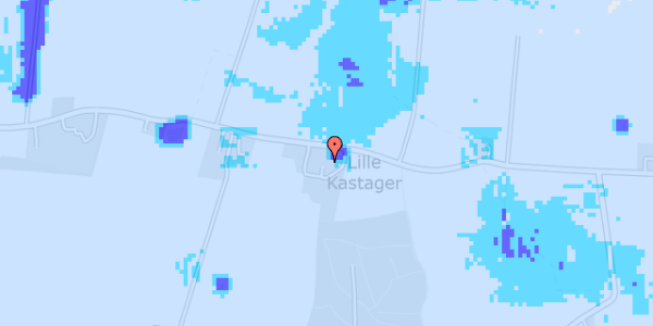 Ekstrem regn på Gl. Kastagervej 25