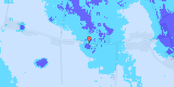 Ekstrem regn på Arningevej 16