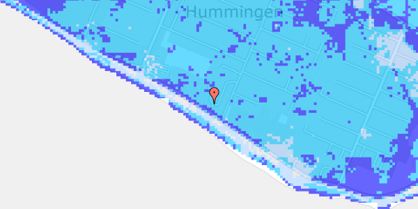 Ekstrem regn på Diget 3A