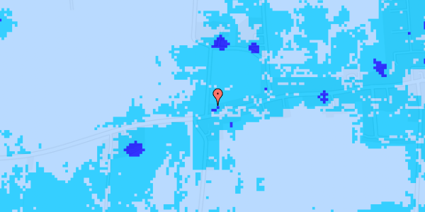 Ekstrem regn på Egebøllevej 2