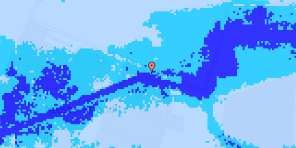 Ekstrem regn på Fortunavej 22