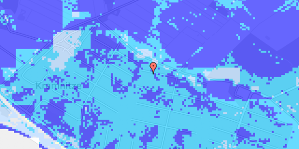 Ekstrem regn på Lærkelunden 97