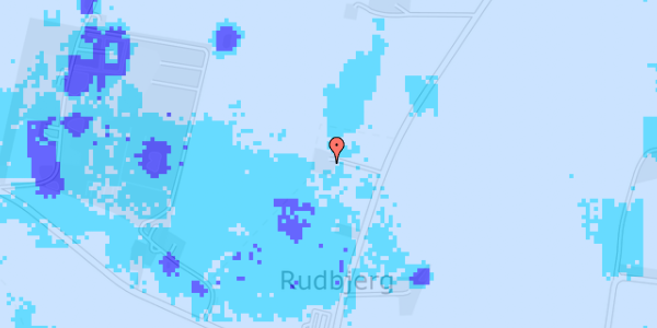 Ekstrem regn på Maglehøjvej 198