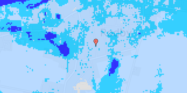 Ekstrem regn på Hagelundsvej 18