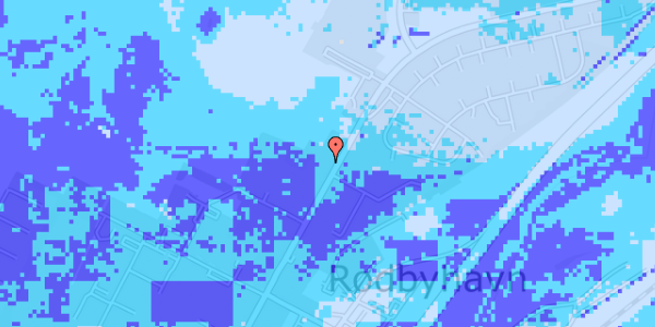 Ekstrem regn på Havnegade 89