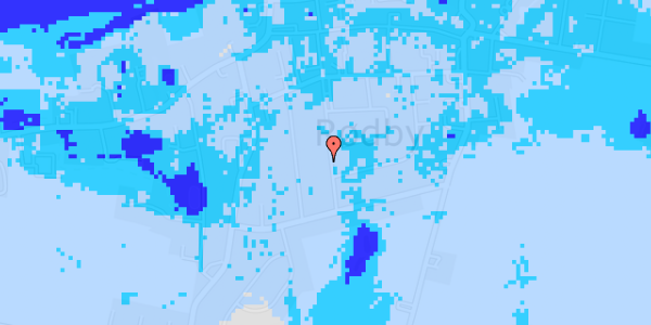 Ekstrem regn på Hovmandsvej 18