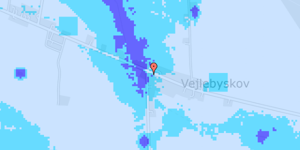 Ekstrem regn på Nakskov Landevej 73