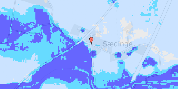 Ekstrem regn på Sædinge By 6