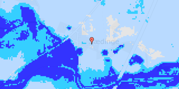 Ekstrem regn på Sædinge By 17