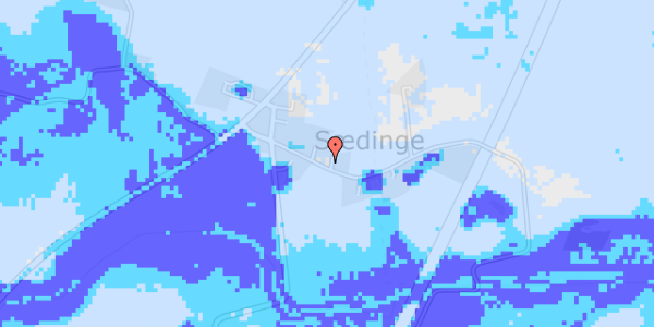 Ekstrem regn på Sædinge By 21A