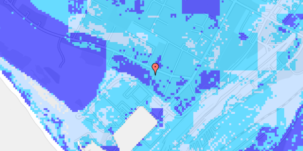 Ekstrem regn på Torvegade 36