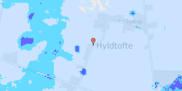 Ekstrem regn på Tågerupvej 22