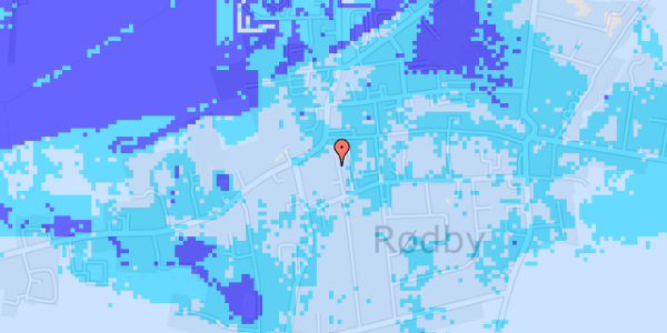 Ekstrem regn på Årbyesvej 52D