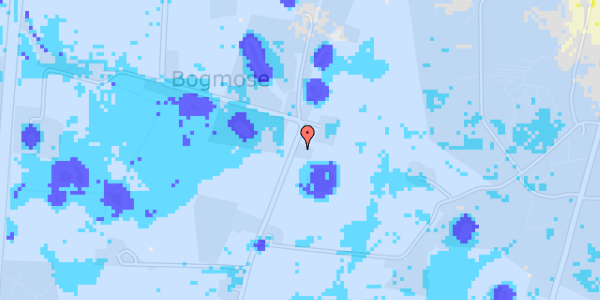 Ekstrem regn på Borupvej 55