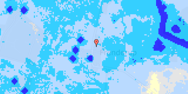 Ekstrem regn på Egedevej 132