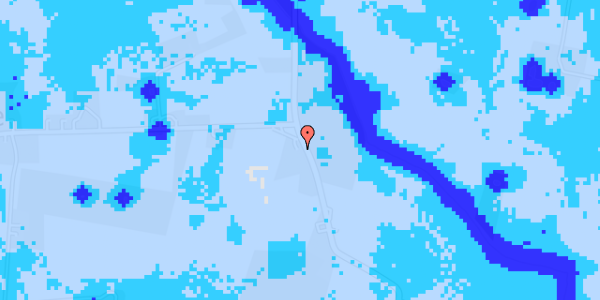 Ekstrem regn på Egedevej 155