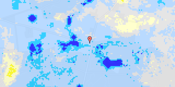 Ekstrem regn på Skovkilevej 7