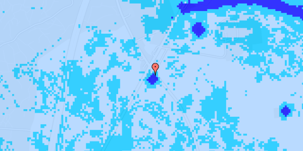 Ekstrem regn på Turebyholmvej 2