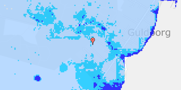 Ekstrem regn på Egevej 18