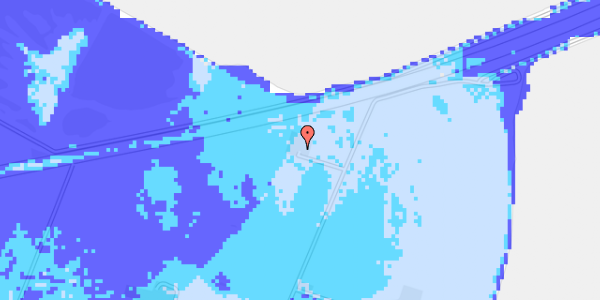 Ekstrem regn på Hjelmøvej 3