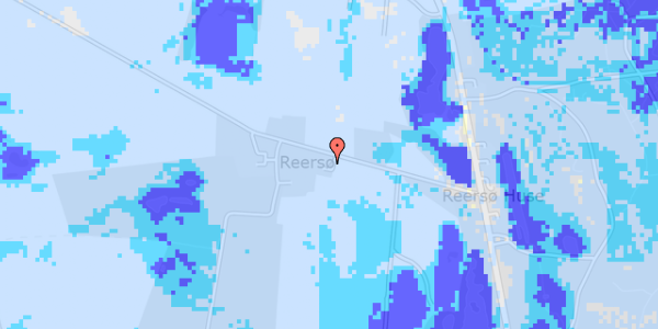 Ekstrem regn på Reersø 13A