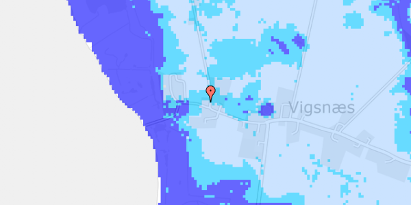 Ekstrem regn på Vigsnæs Byvej 32