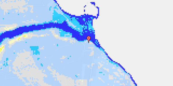 Ekstrem regn på Holtug Strandvej 72