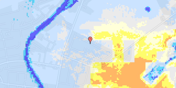 Ekstrem regn på Markskellet 10