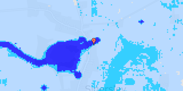 Ekstrem regn på Sigerslevvej 84A