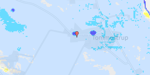 Ekstrem regn på Tommestrupvej 10