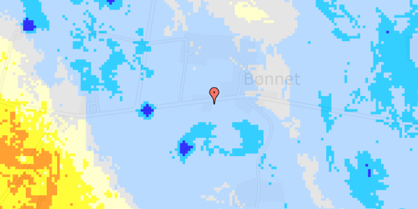 Ekstrem regn på Bønnetvej 18