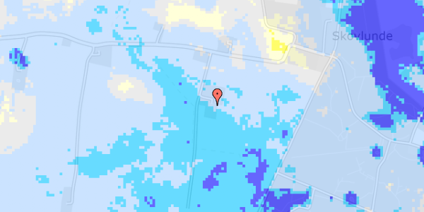 Ekstrem regn på Donnemosevej 12